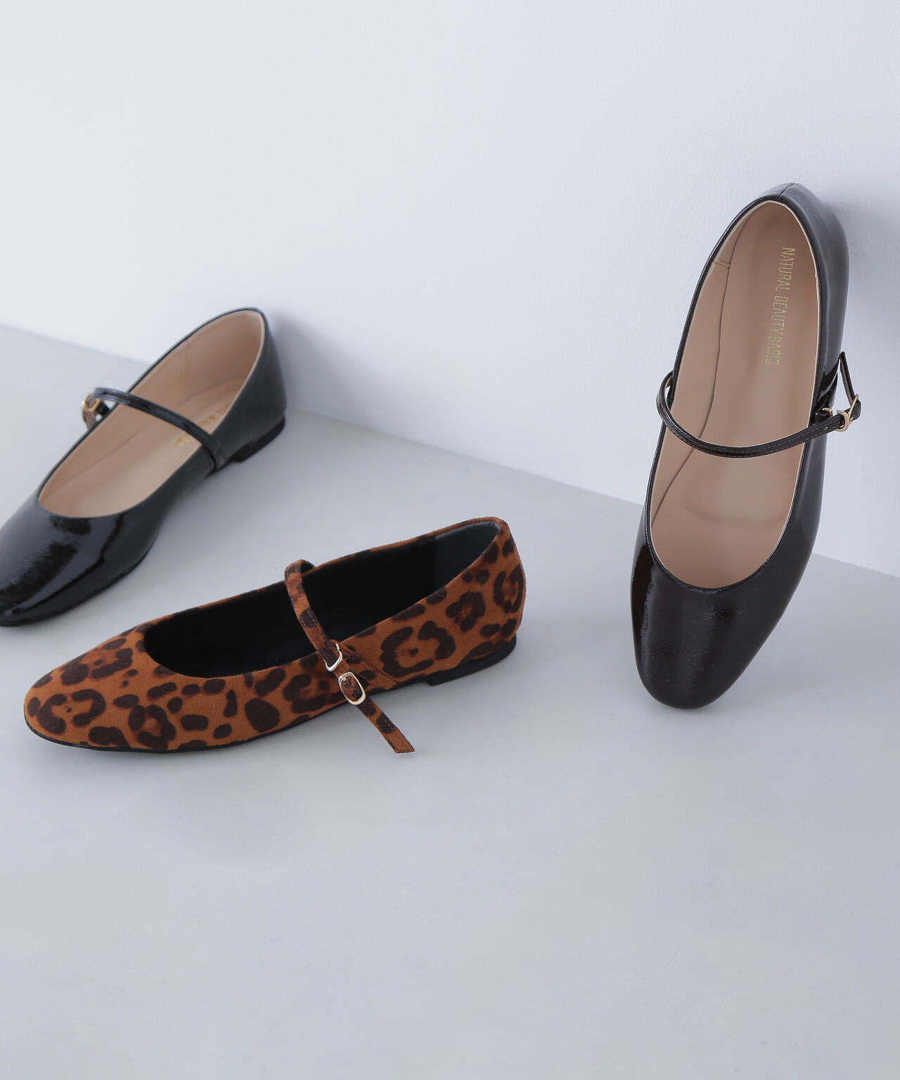 【sweet掲載】ベアソールフラットバレエシューズ