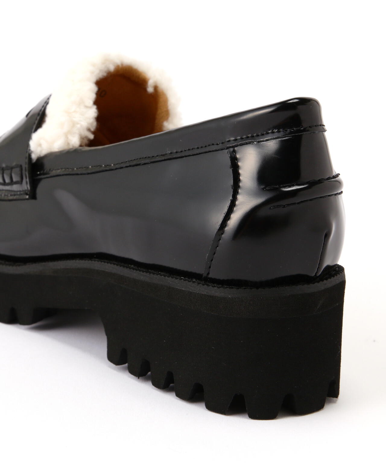 ボアコンビローファー