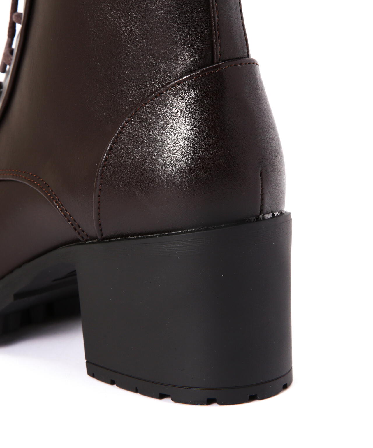 レースアップミドルブーツ