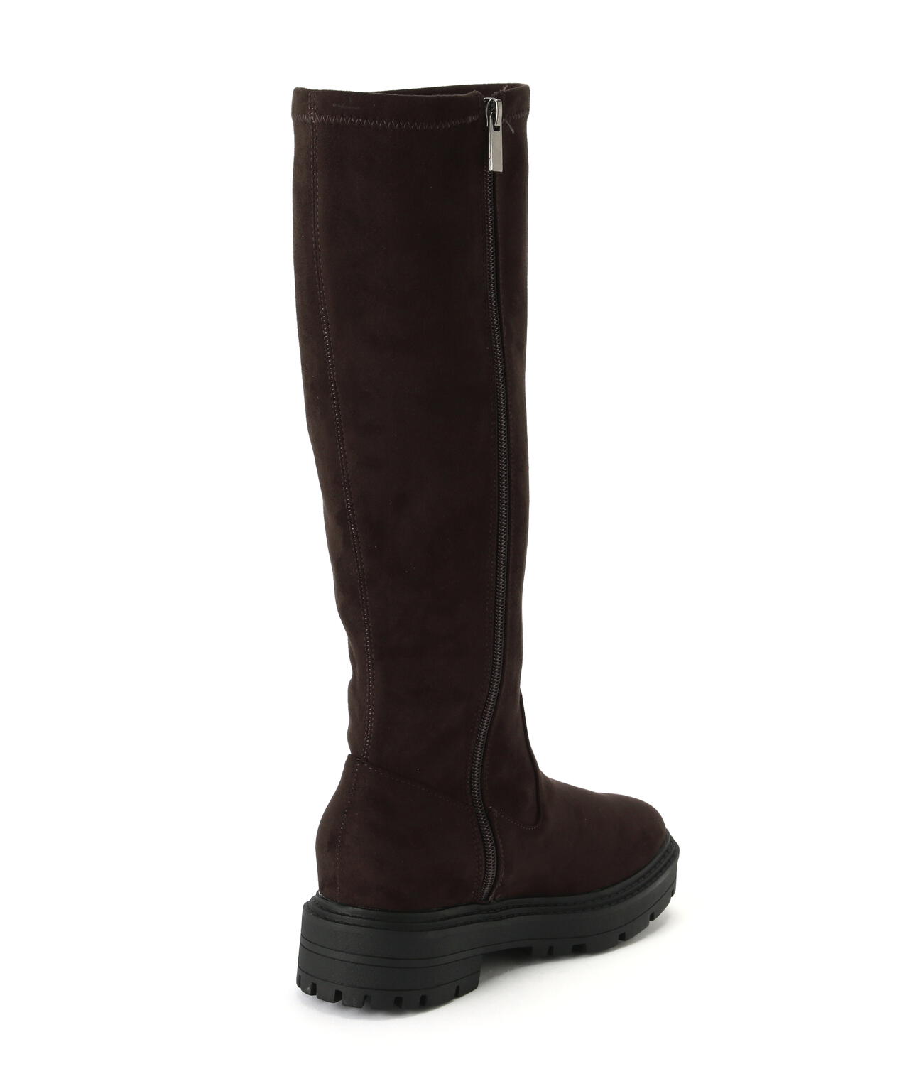 【Oggi掲載】インヒールトラックソールロングブーツ