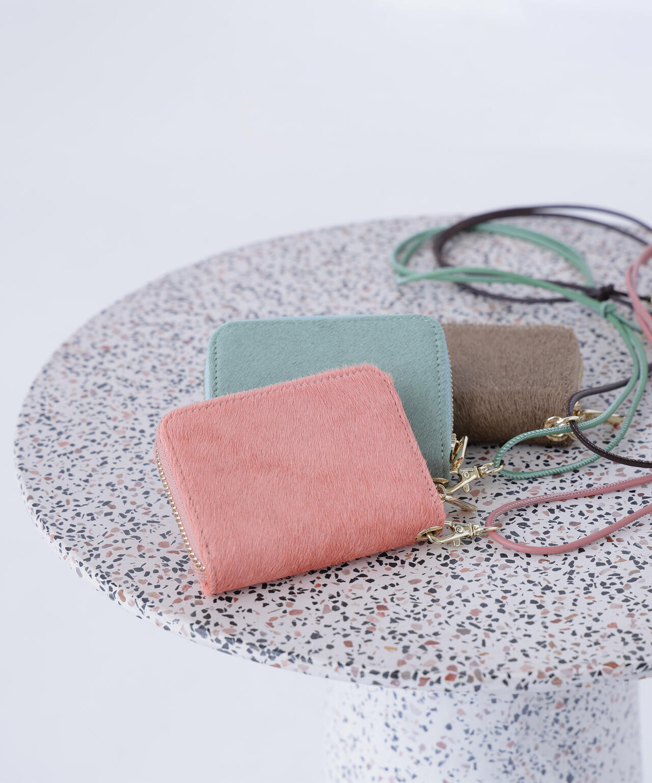 ヘアカーフアコーディオンネックレット