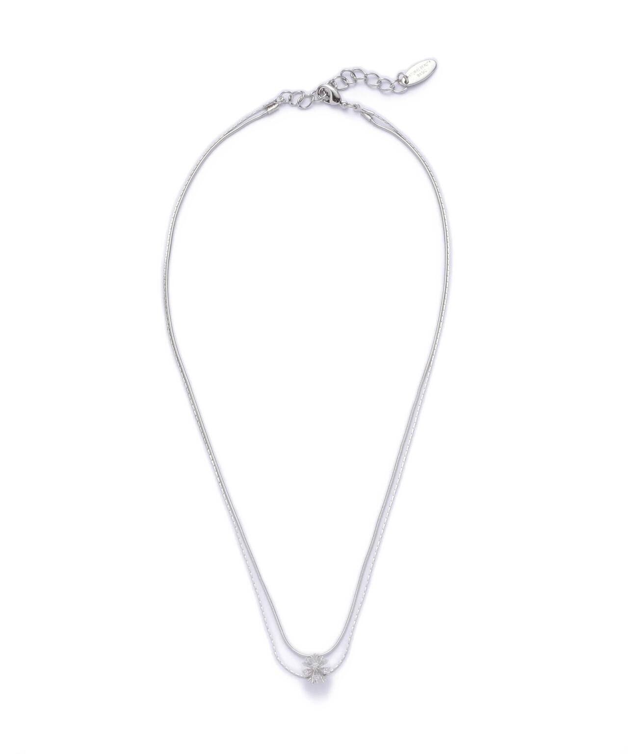 ドームストーンツインネックレス