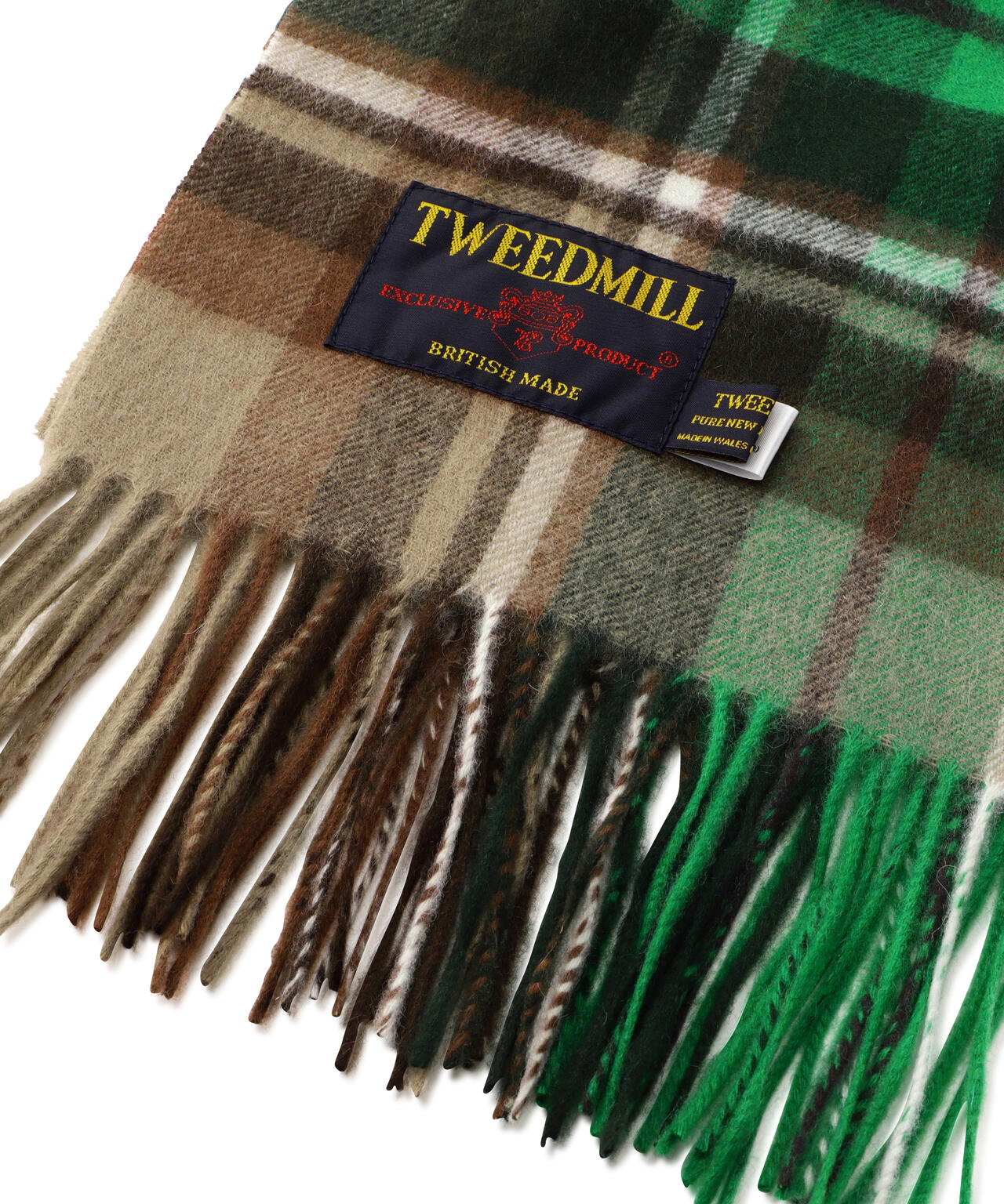 TWEEDMILL チェックマフラー