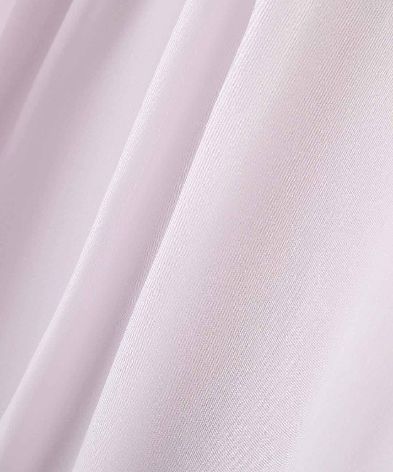 ハイネックボリュームシアーブラウス