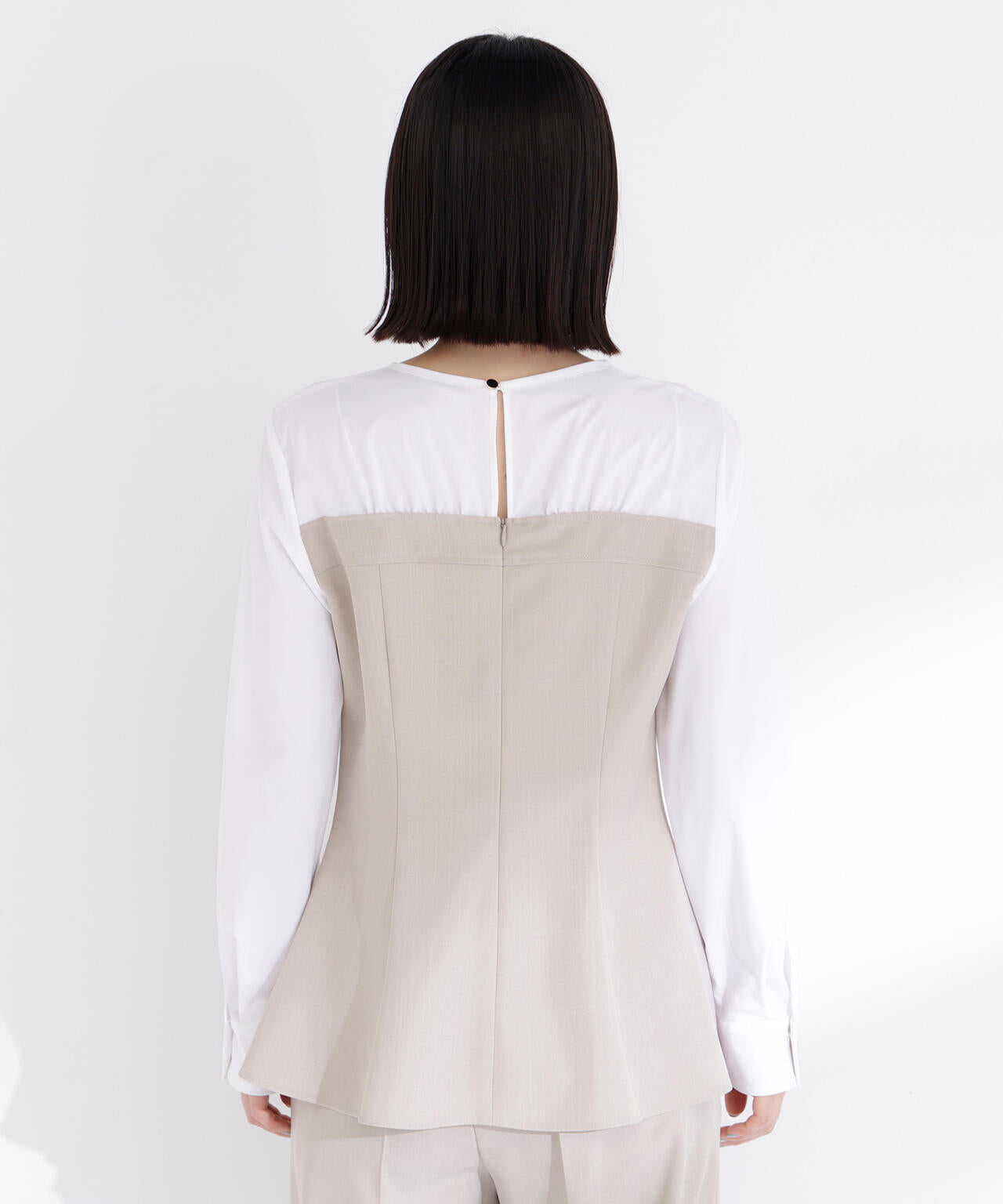 ビスチェドッキングブラウス ブラウス