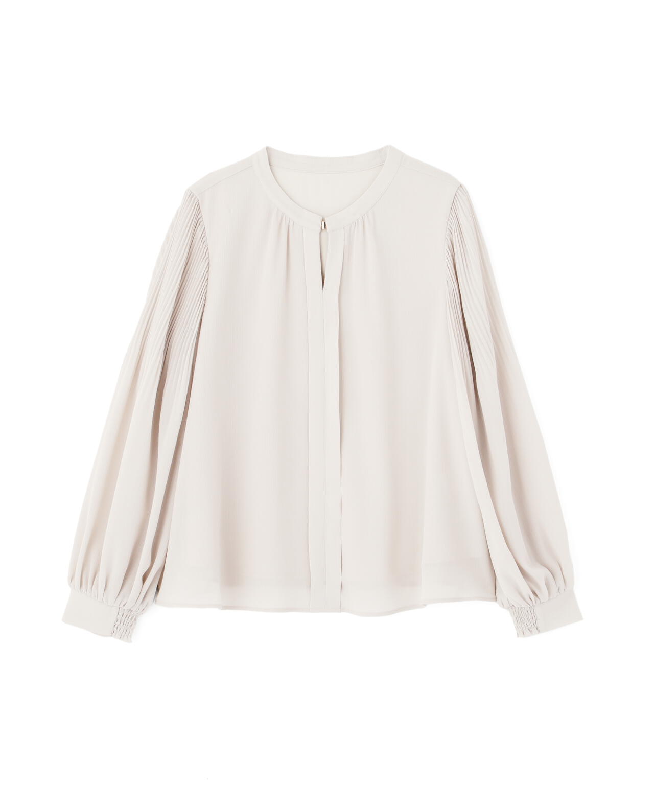 メタルポイント楊柳ブラウス