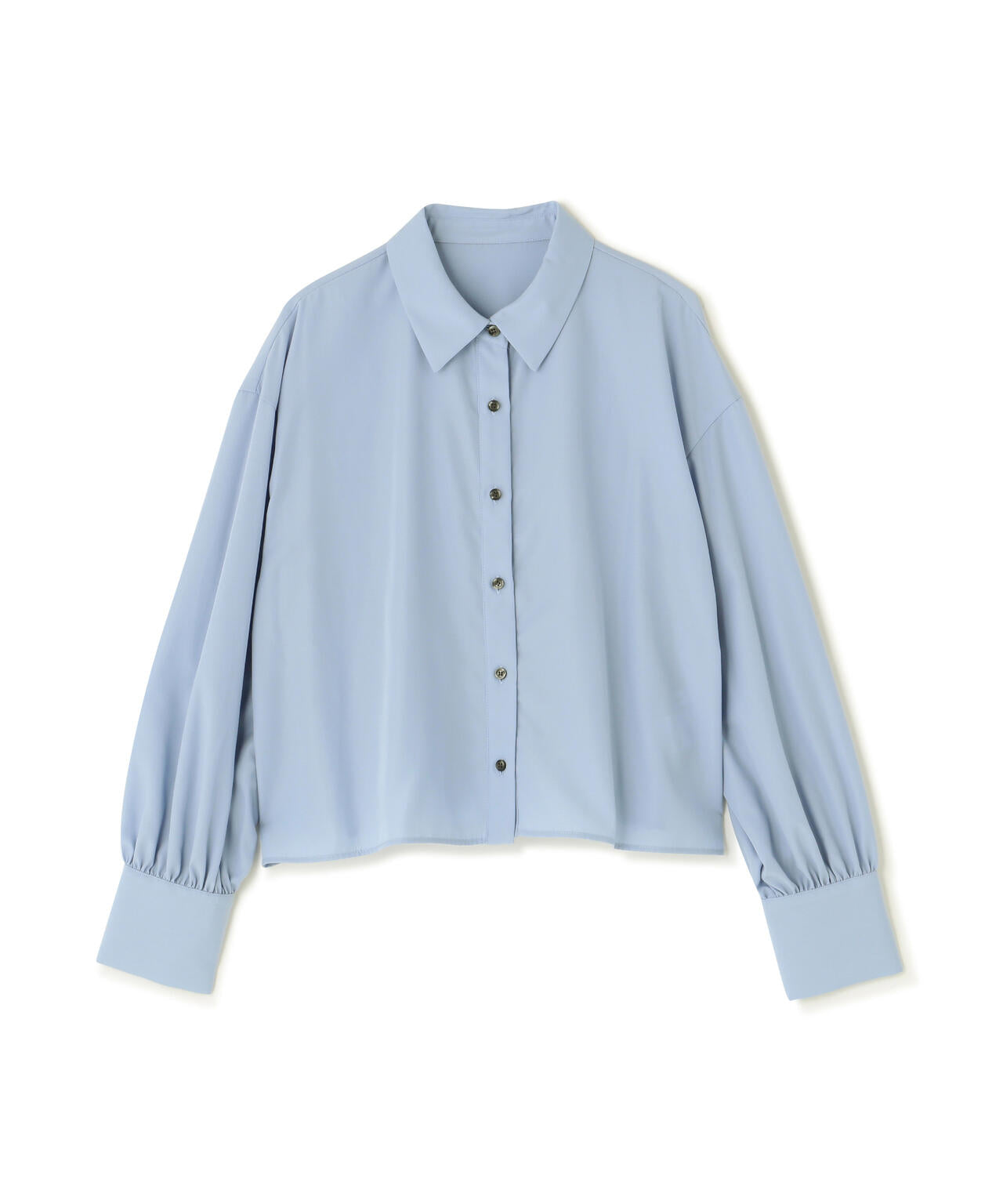 バックプリーツデザインシャツ