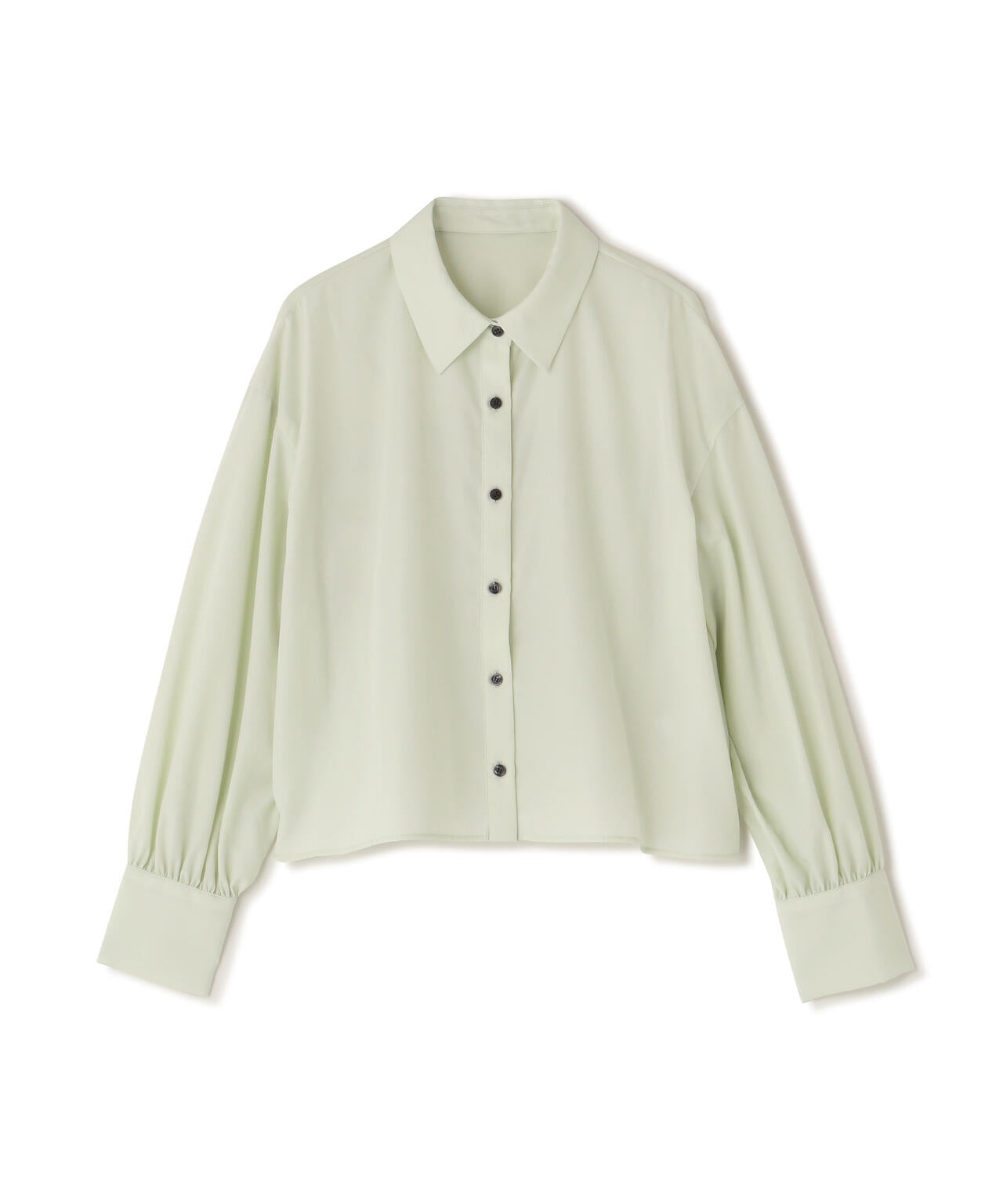 バックプリーツデザインシャツ