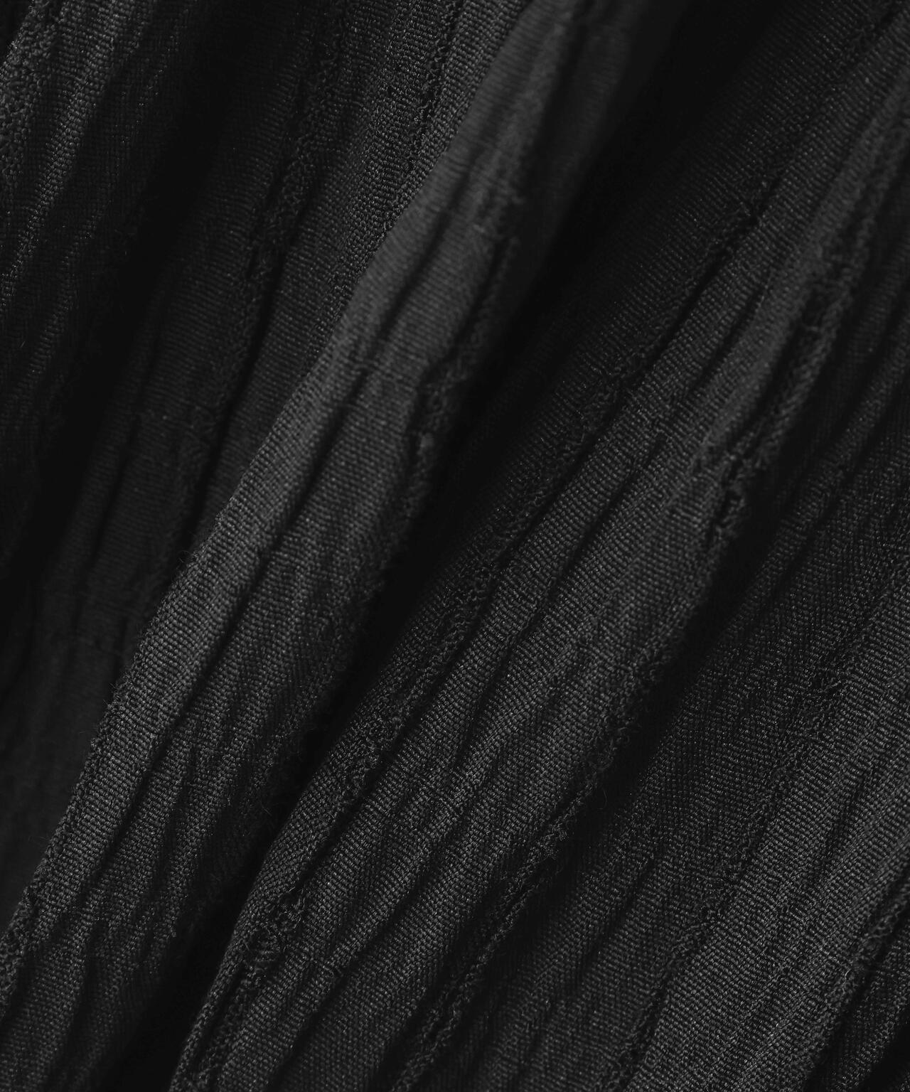 Vネックギャザーブラウス