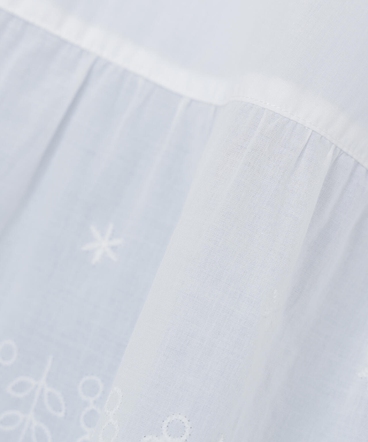 【Oggi5月号掲載】レース切替オーバーシャツ