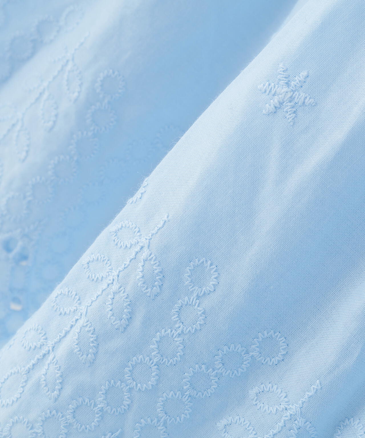 【Oggi5月号掲載】レース切替オーバーシャツ