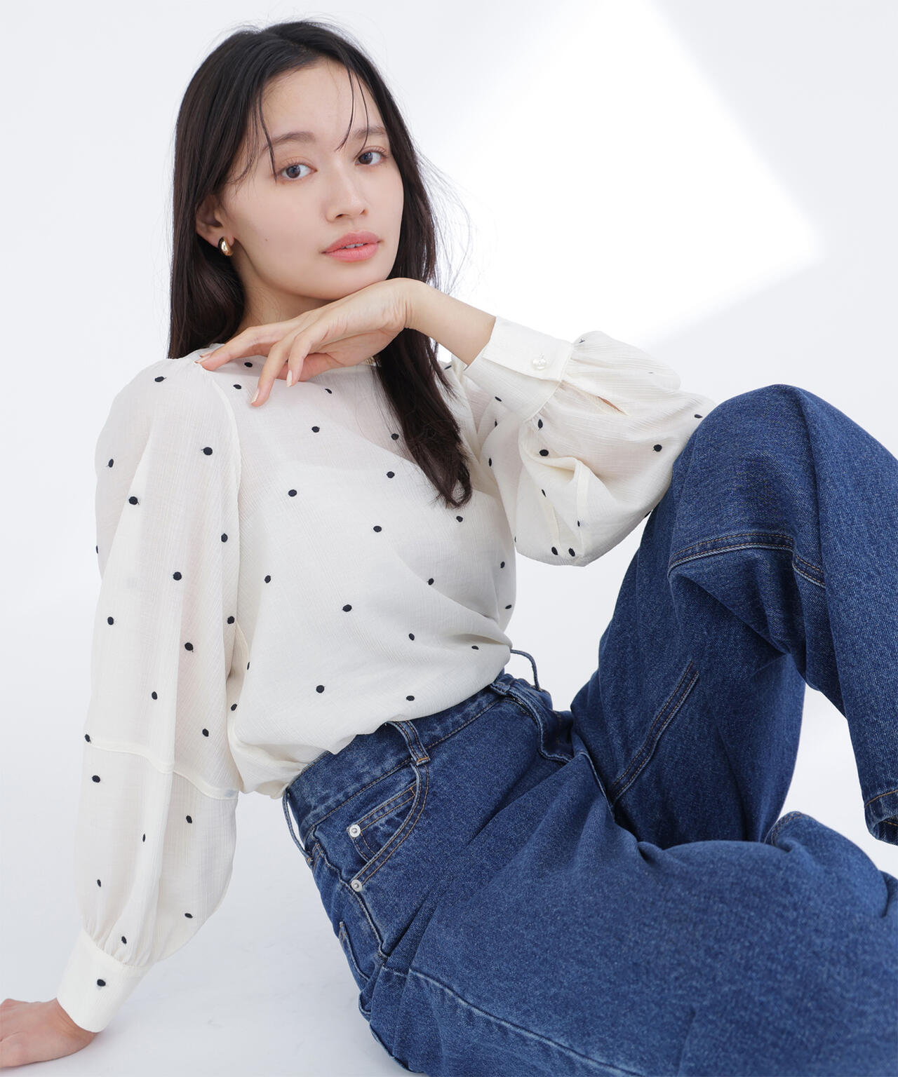 165cm 着用サイズ:FR