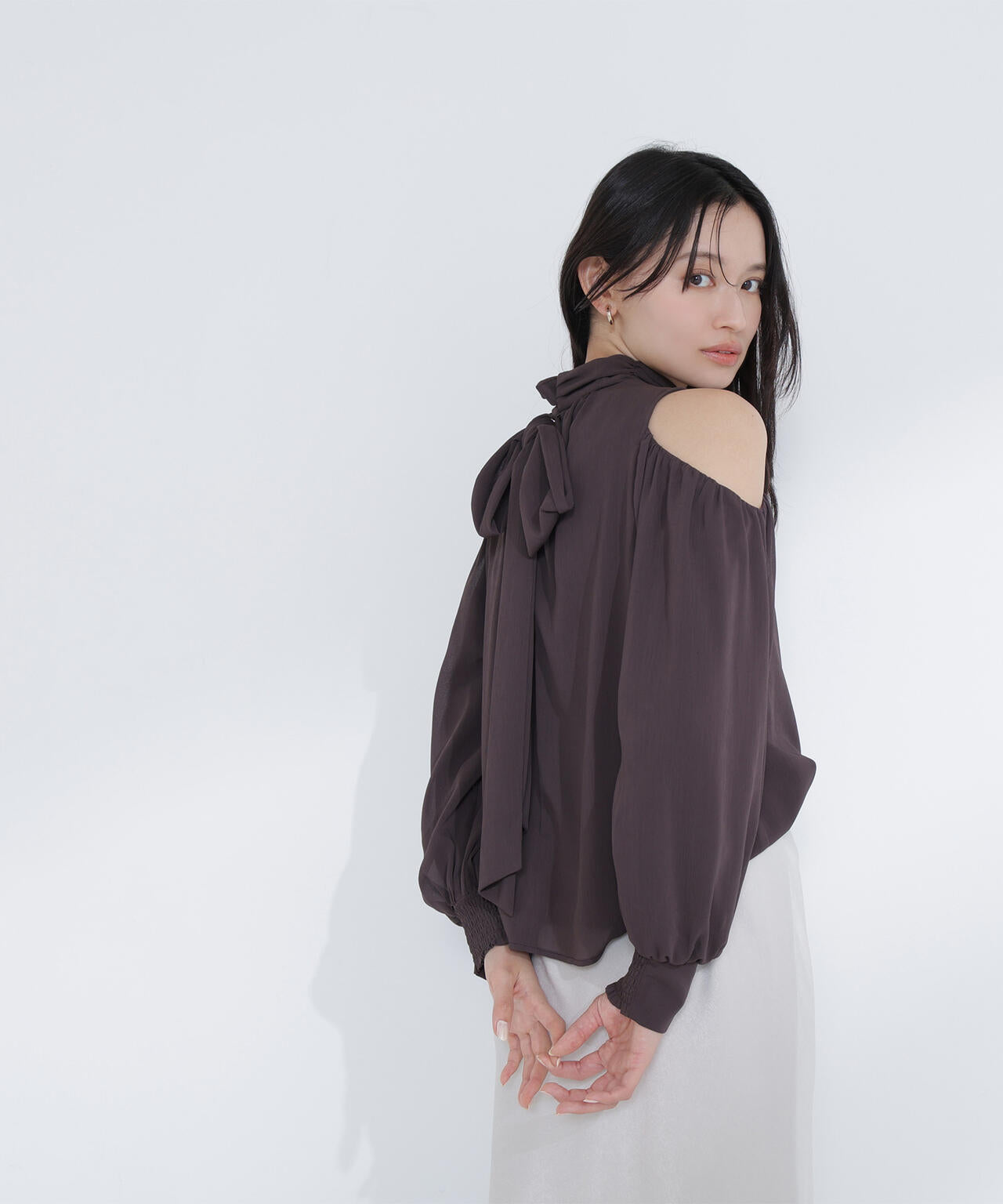 155cm 着用サイズ:FR
