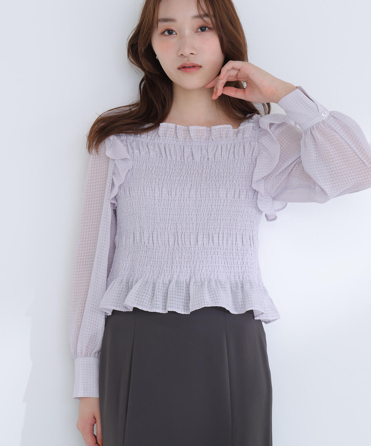 167cm 着用サイズ:FR