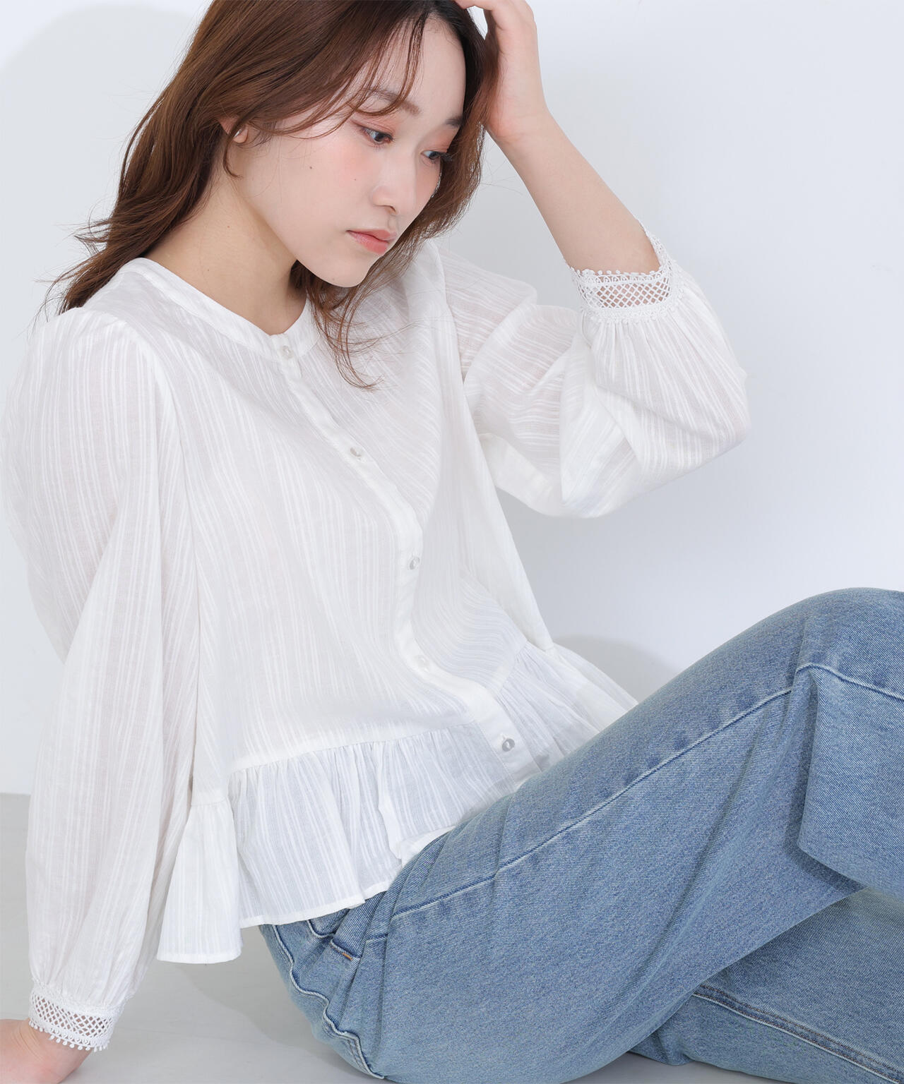 167cm 着用サイズ:FR
