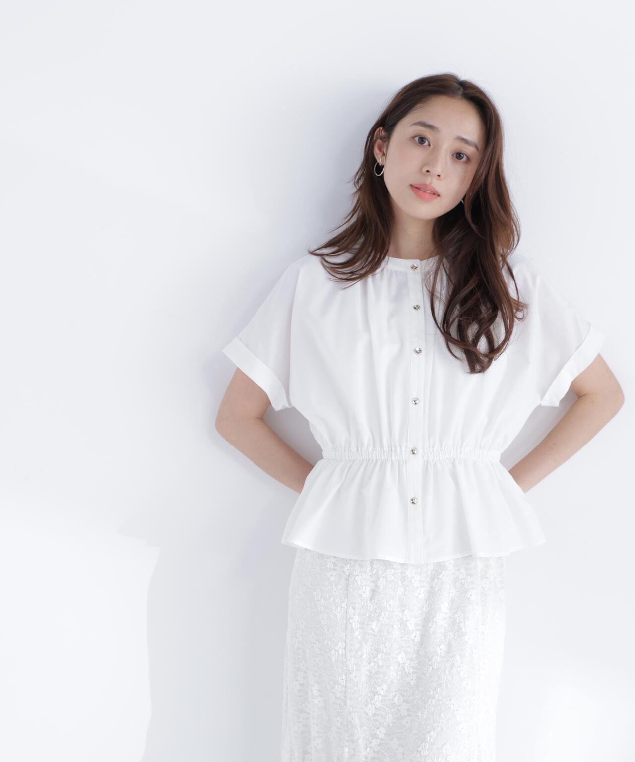 <ちょうど、いい服>きゅっとふわっと。全部盛りブラウス