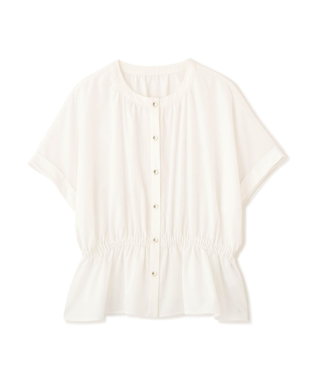 <ちょうど、いい服>きゅっとふわっと。全部盛りブラウス