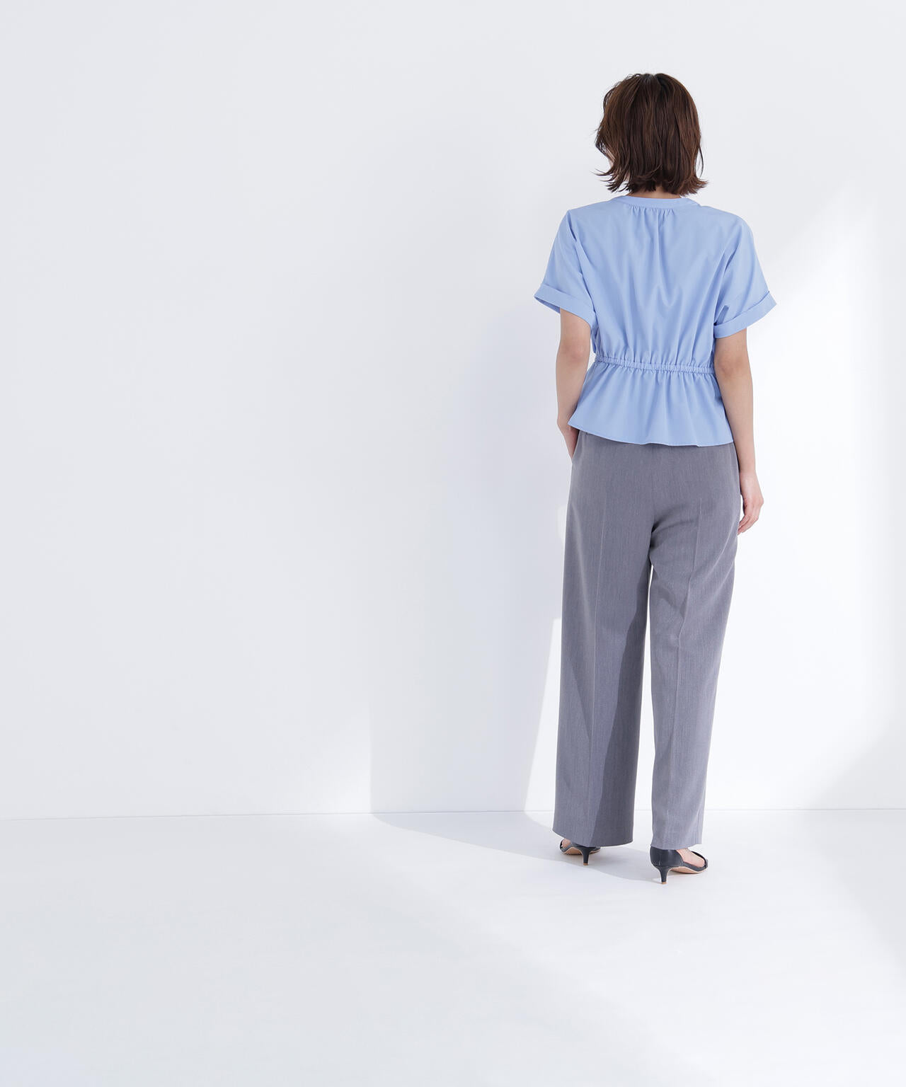 <ちょうど、いい服>きゅっとふわっと。全部盛りブラウス