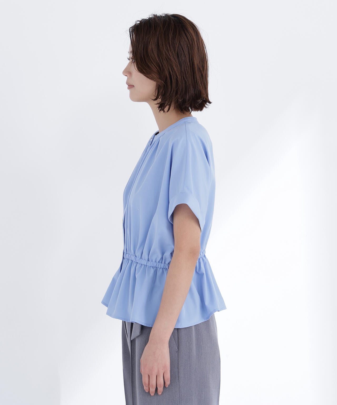 <ちょうど、いい服>きゅっとふわっと。全部盛りブラウス