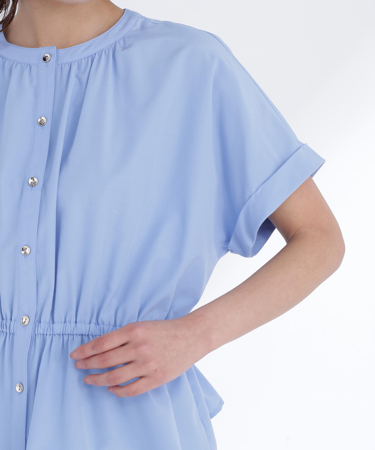 <ちょうど、いい服>きゅっとふわっと。全部盛りブラウス