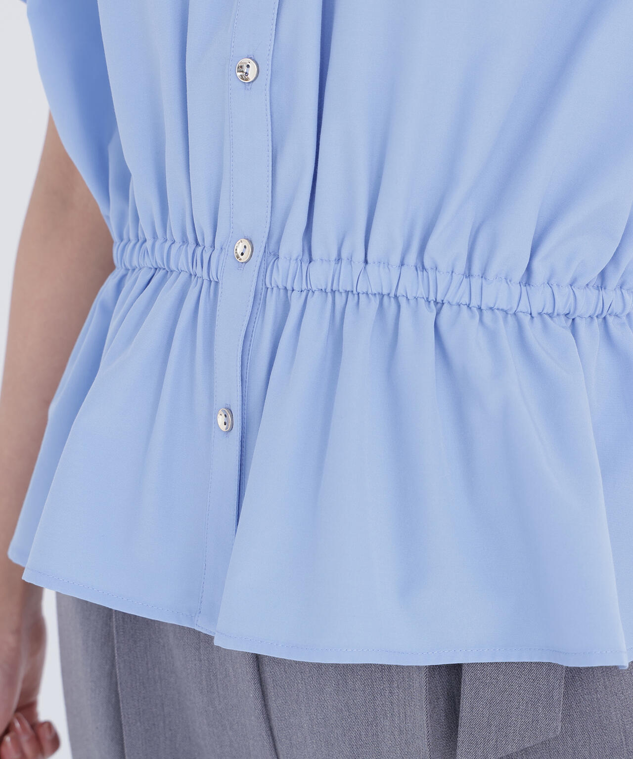 <ちょうど、いい服>きゅっとふわっと。全部盛りブラウス