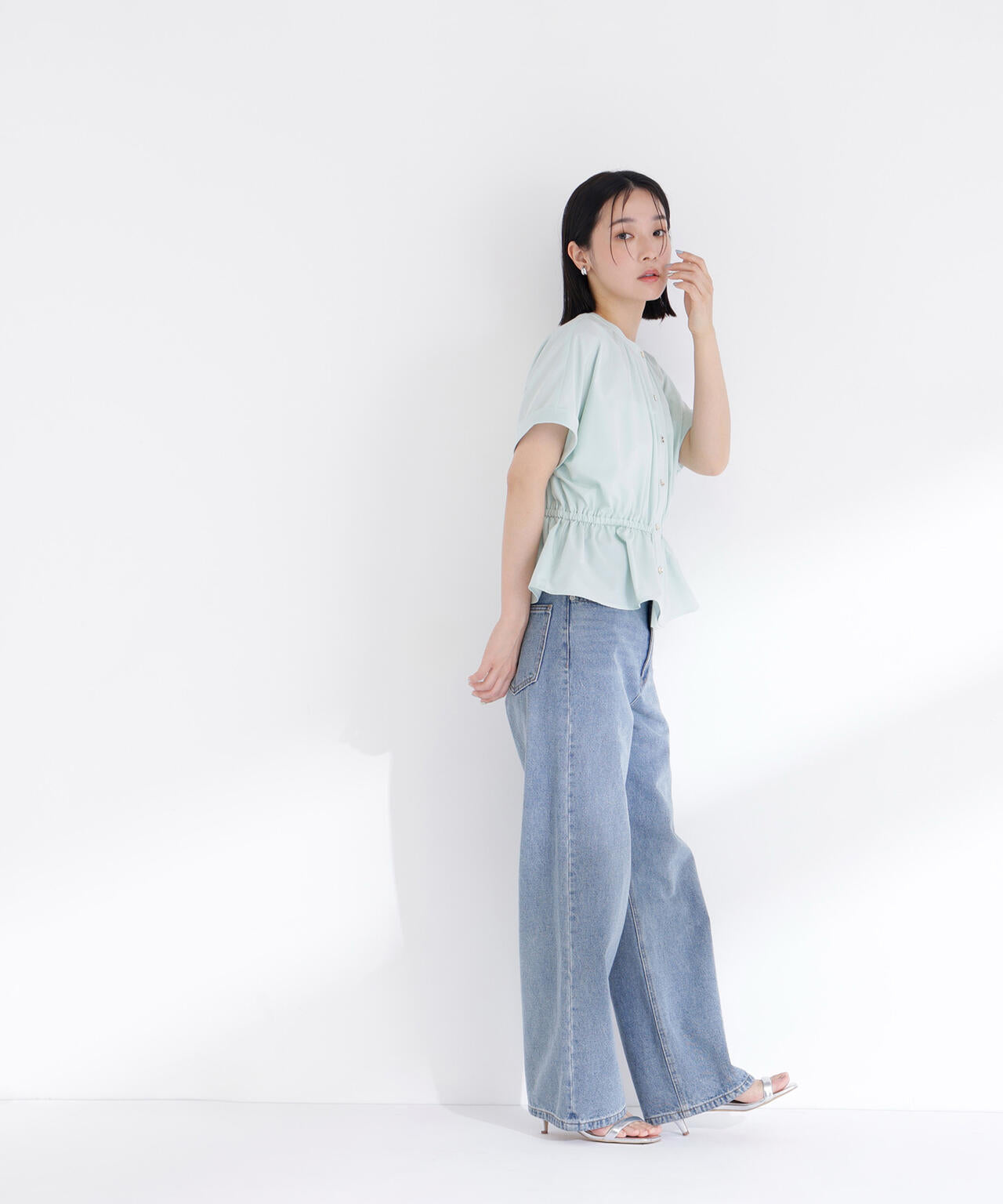 <ちょうど、いい服>きゅっとふわっと。全部盛りブラウス
