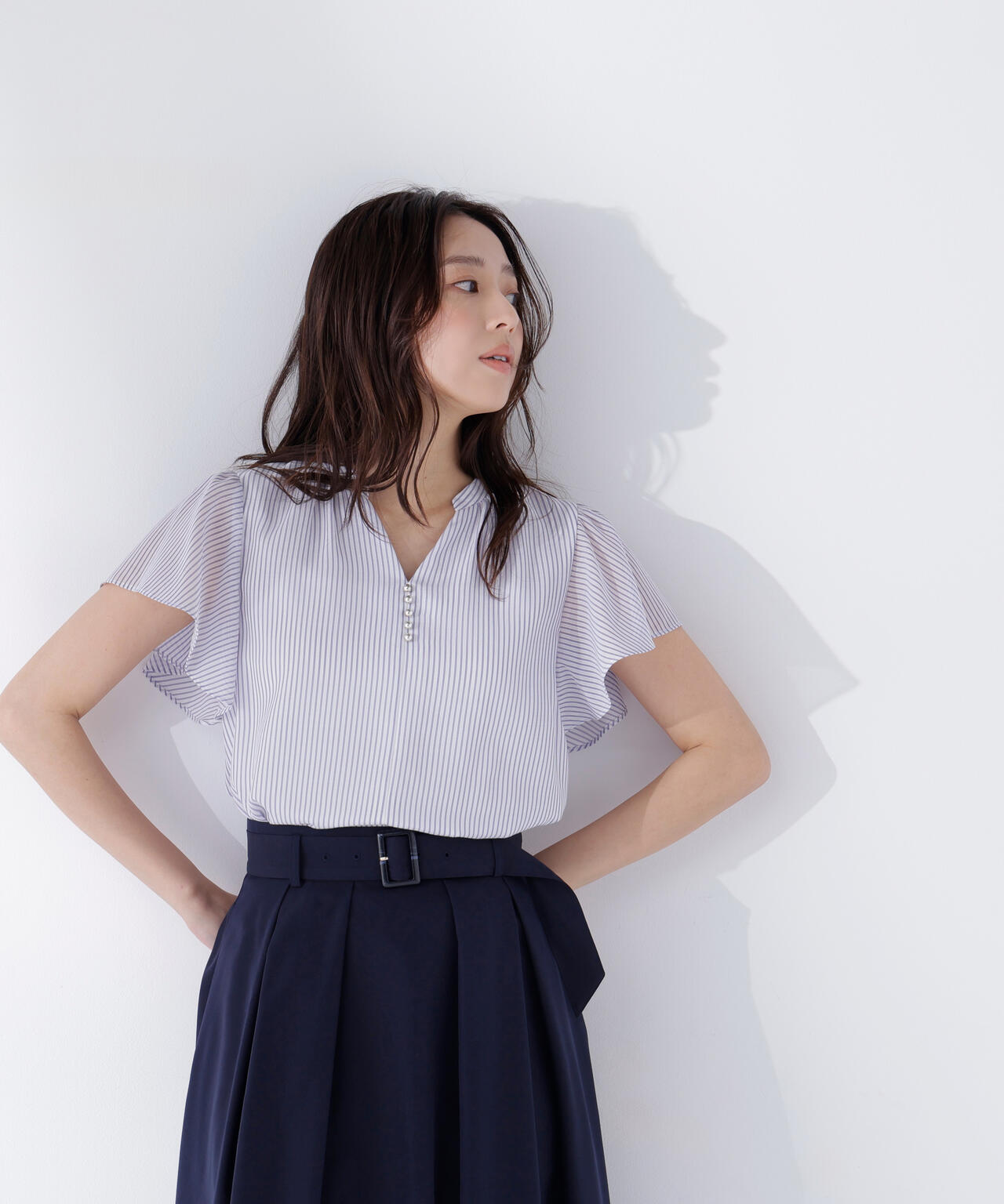 165.5cm 着用サイズ:M