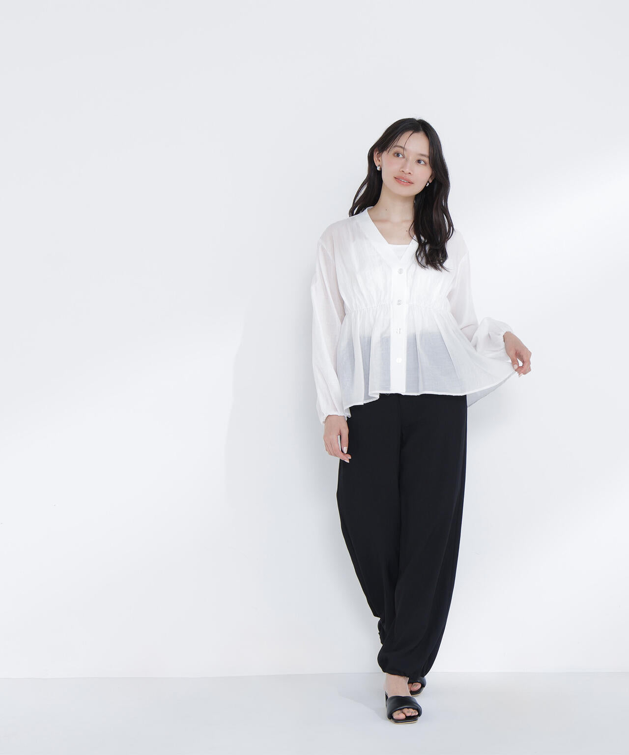 165cm 着用サイズ:FR