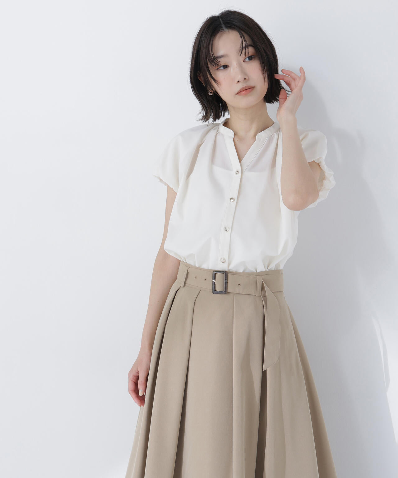 168cm B:78 W:57 H:87 着用サイズ:FR