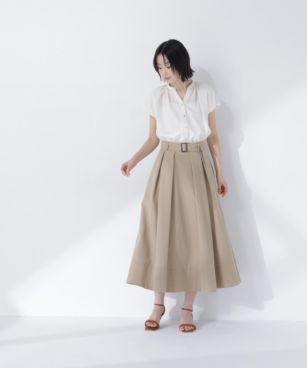 168cm B:78 W:57 H:87 着用サイズ:FR