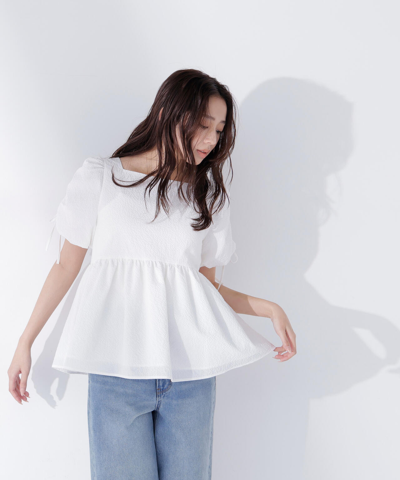 165.5cm 着用サイズ:FR