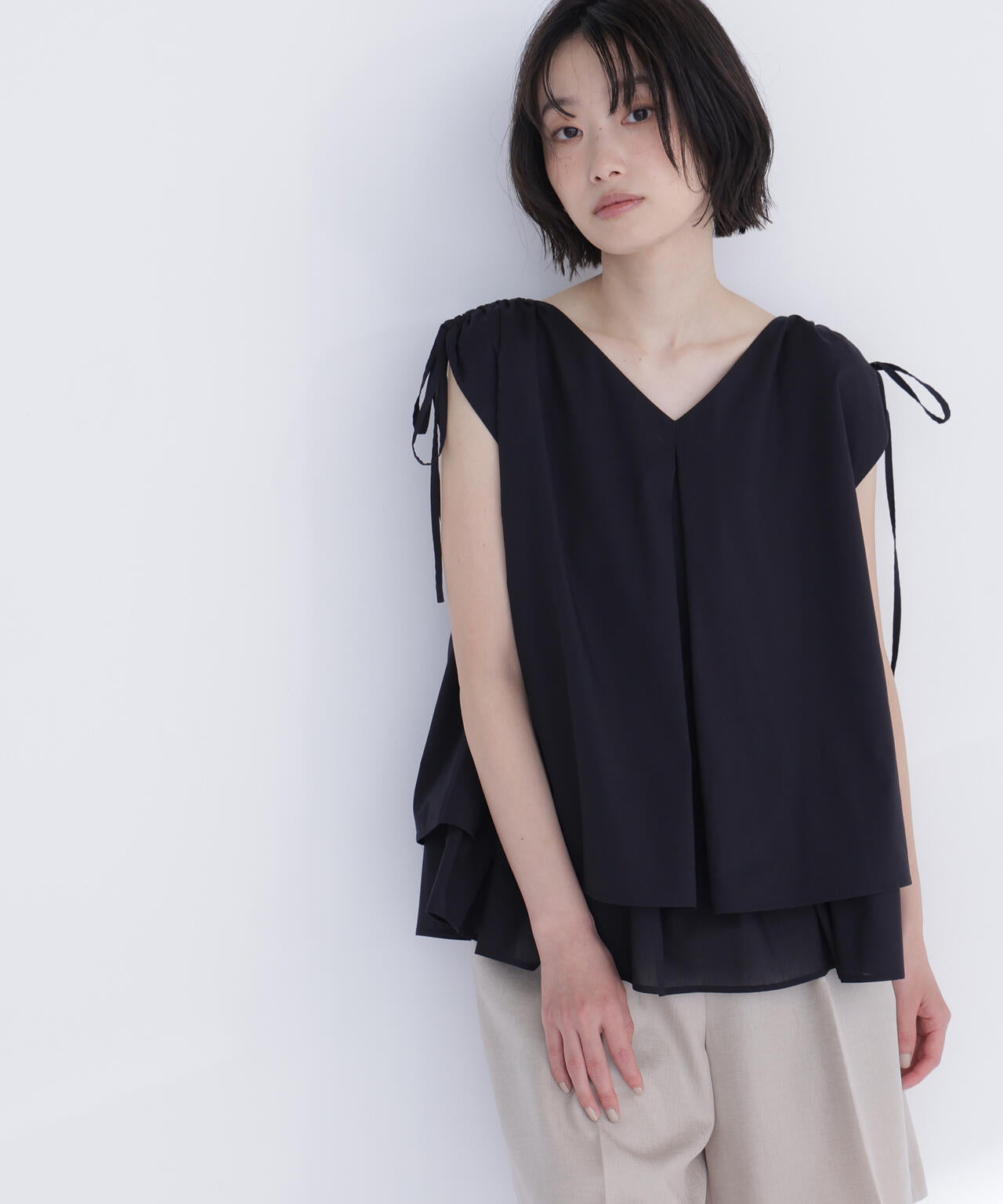 168cm B:78 W:57 H:87 着用サイズ:FR