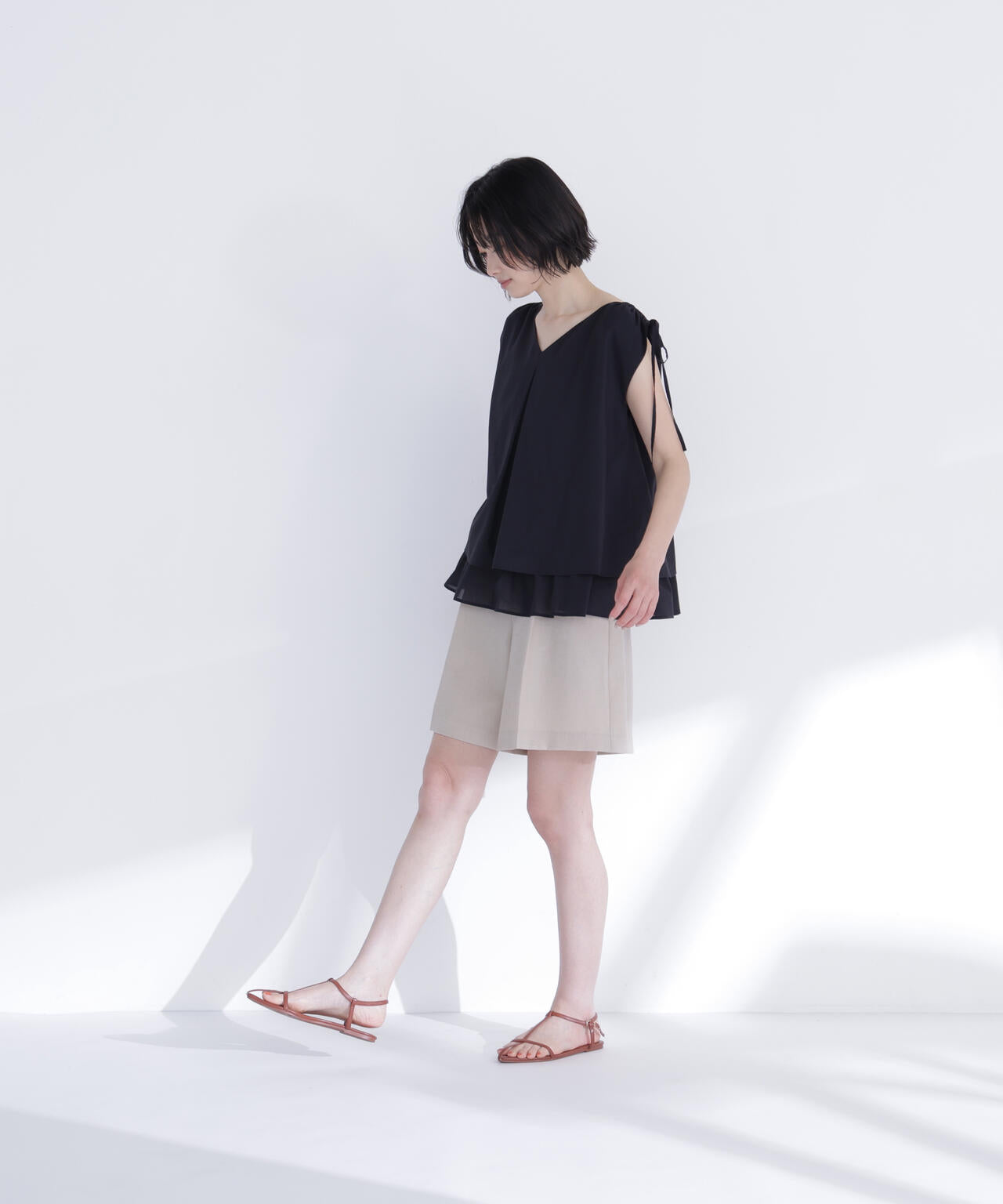 168cm B:78 W:57 H:87 着用サイズ:FR