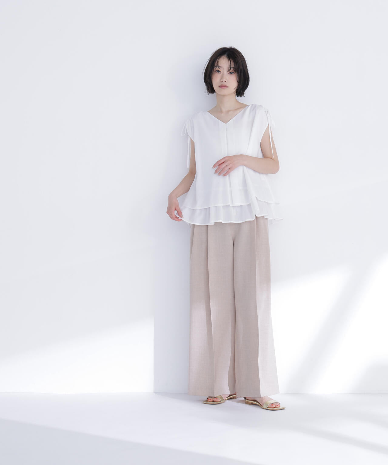 168cm B:78 W:57 H:87 着用サイズ:FR