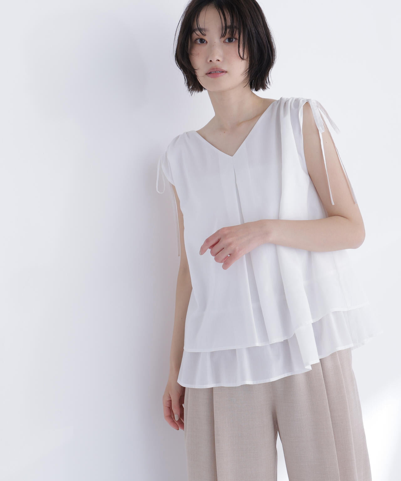 168cm B:78 W:57 H:87 着用サイズ:FR