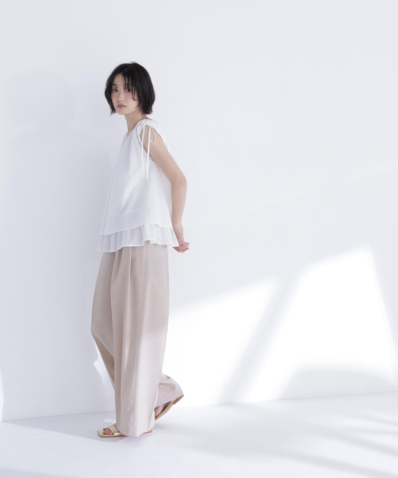 168cm B:78 W:57 H:87 着用サイズ:FR