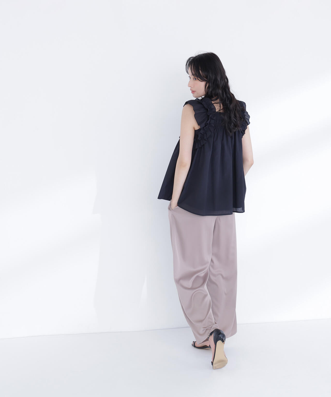 165cm 着用サイズ:FR