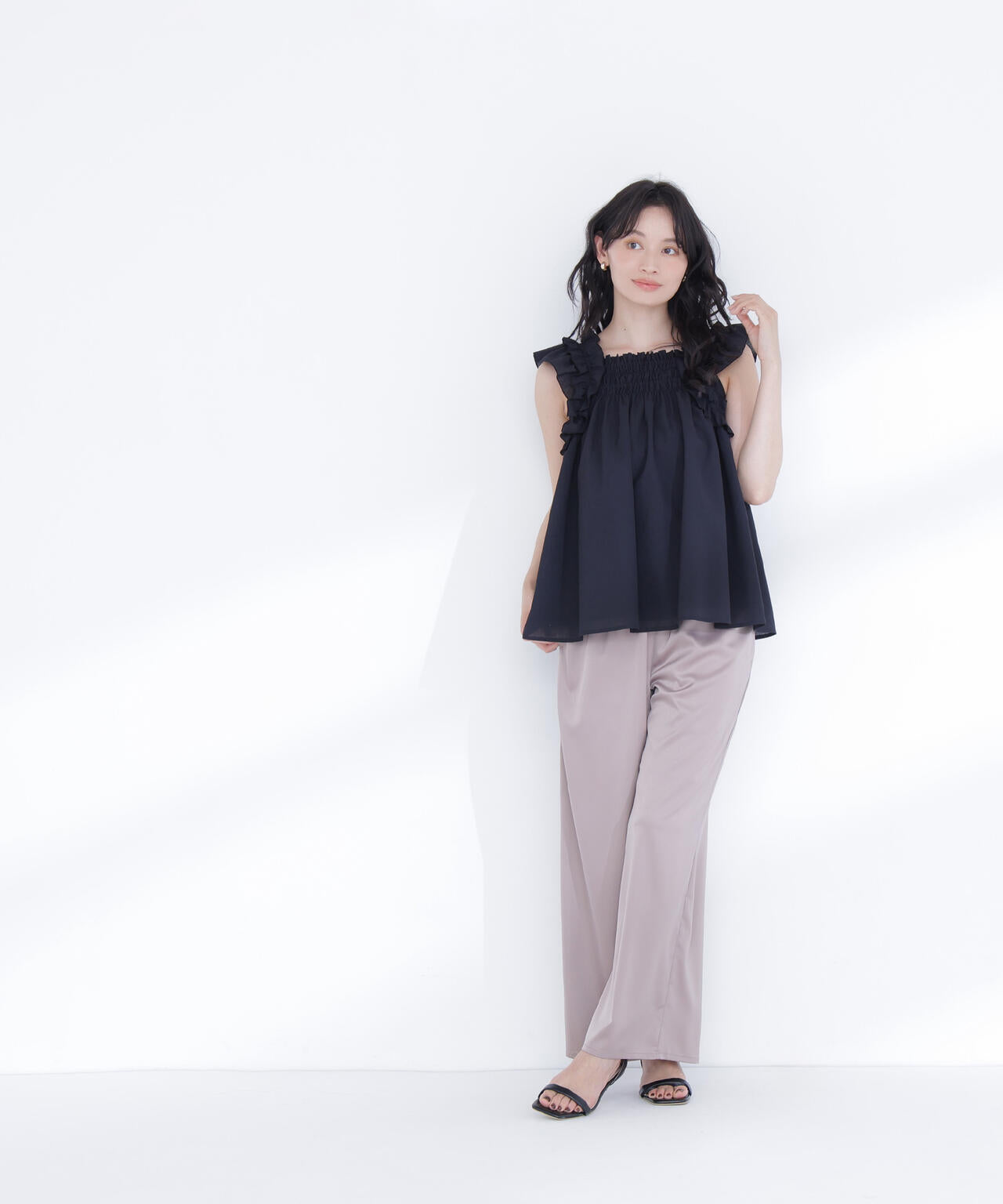 165cm 着用サイズ:FR