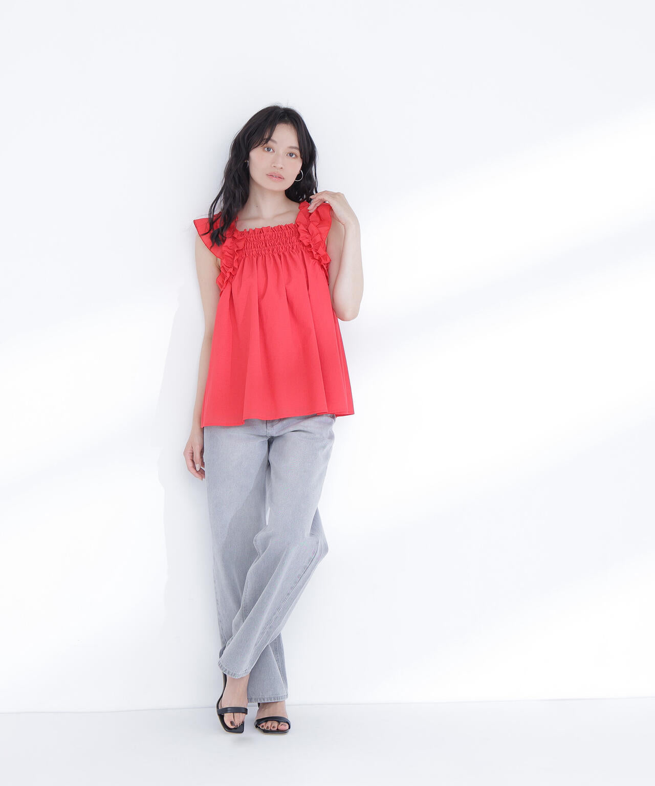 165cm 着用サイズ:FR
