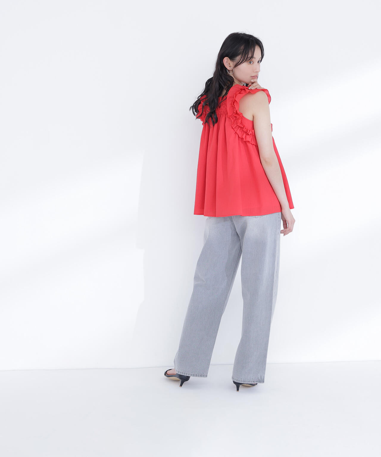 165cm 着用サイズ:FR