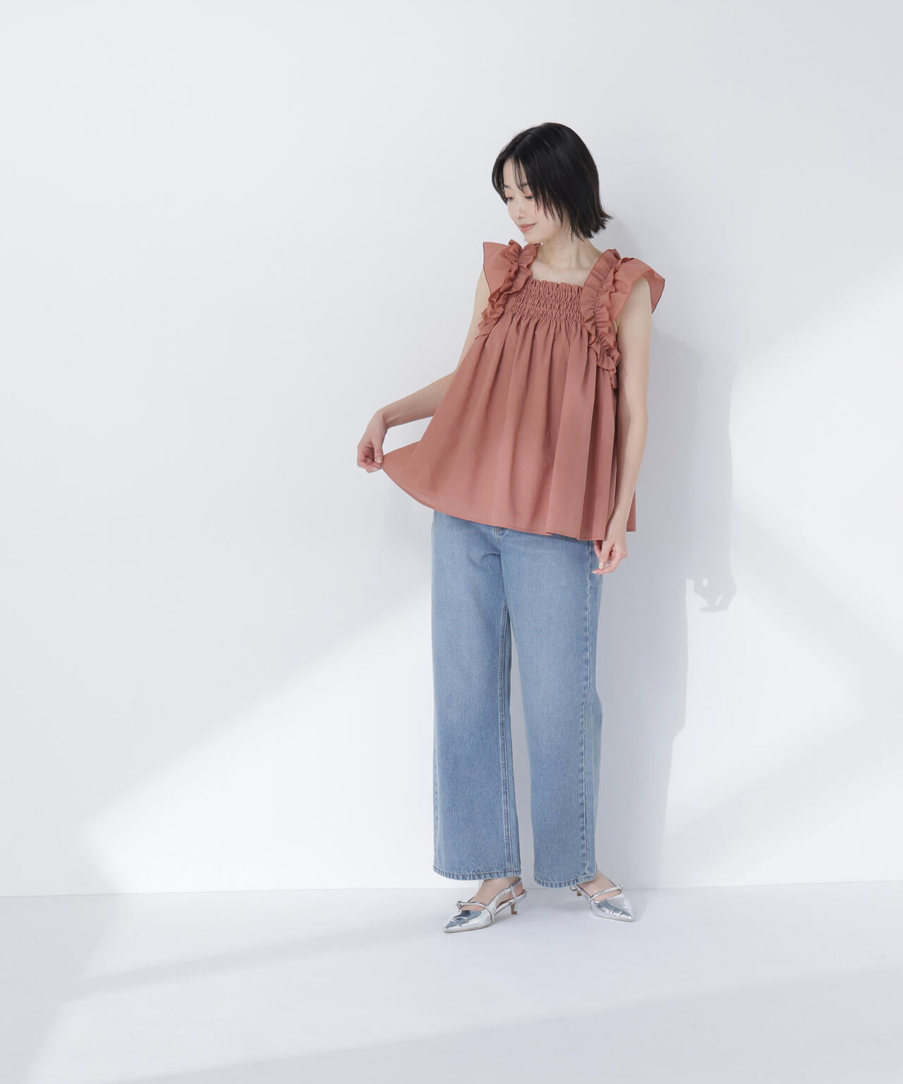 168cm B:78 W:57 H:87 着用サイズ:FR