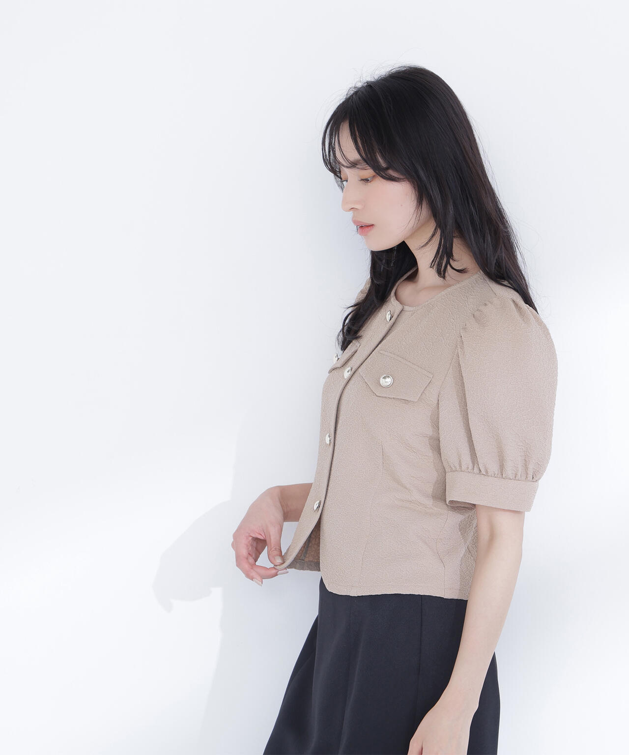 165cm 着用サイズ:FR