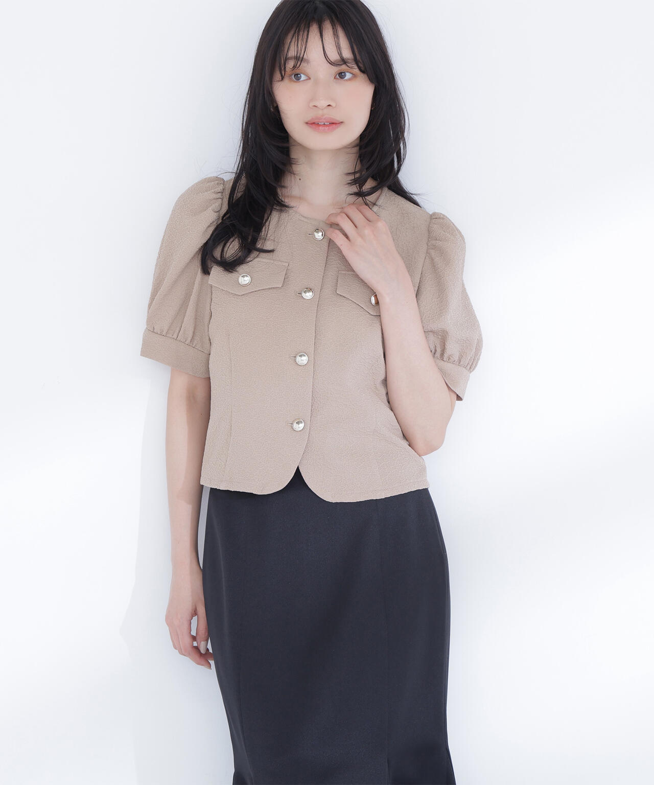 165cm 着用サイズ:FR