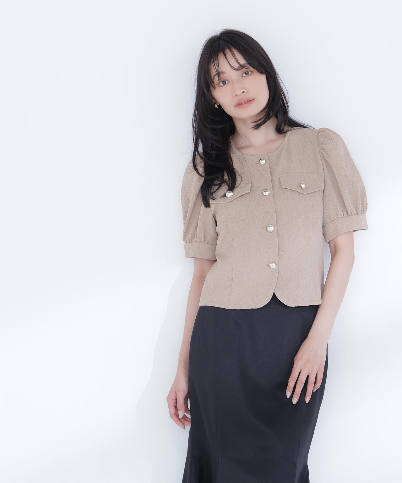 165cm 着用サイズ:FR