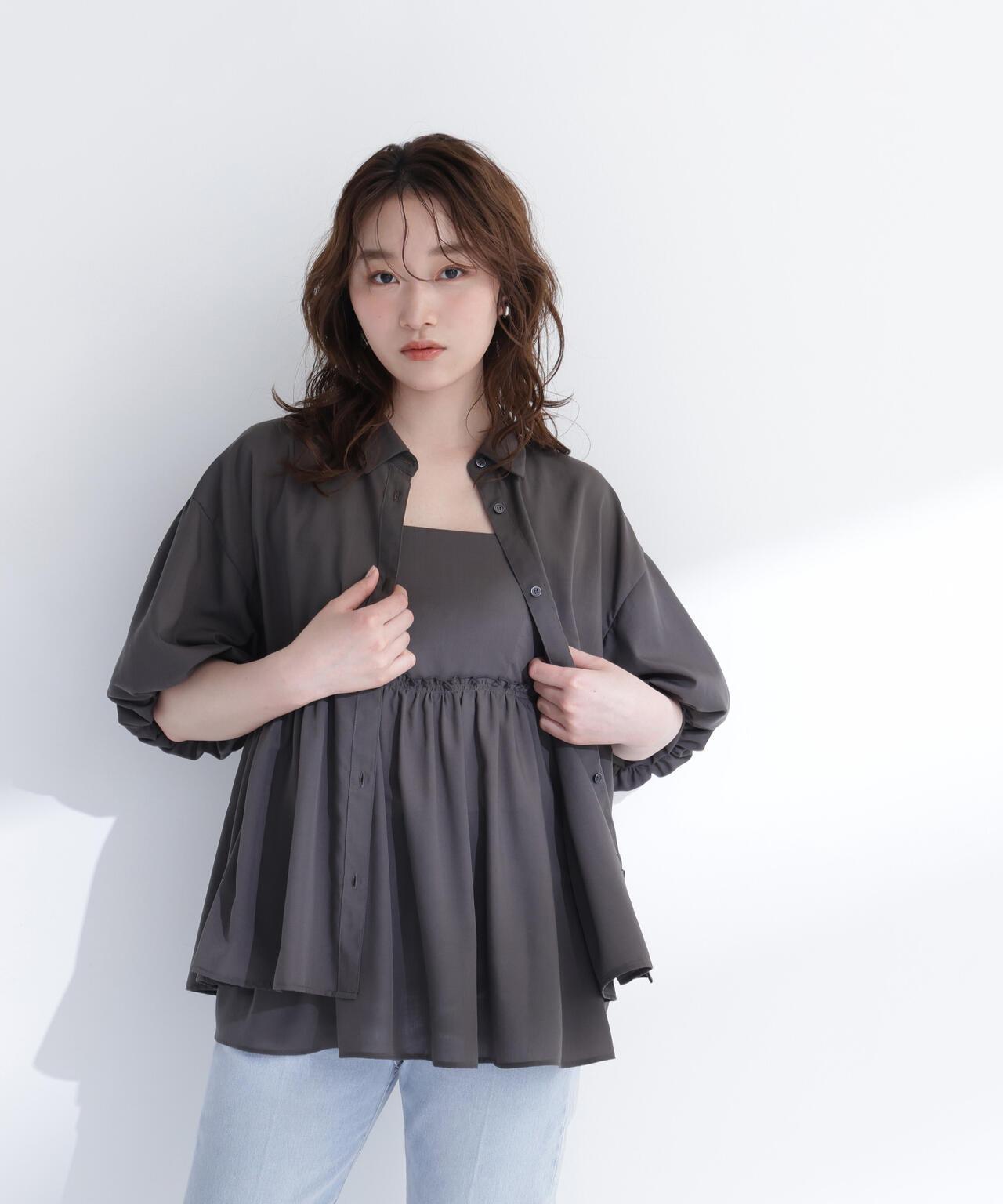167cm 着用サイズ:FR