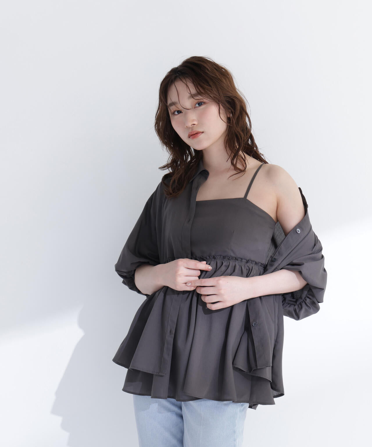 167cm 着用サイズ:FR