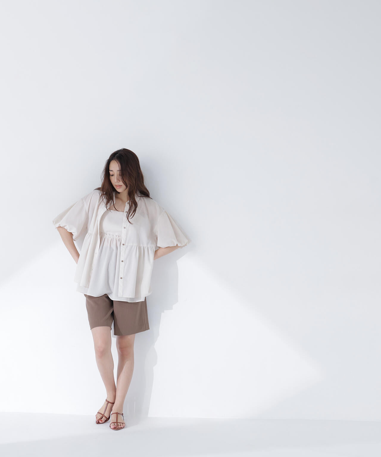 165.5cm 着用サイズ:FR