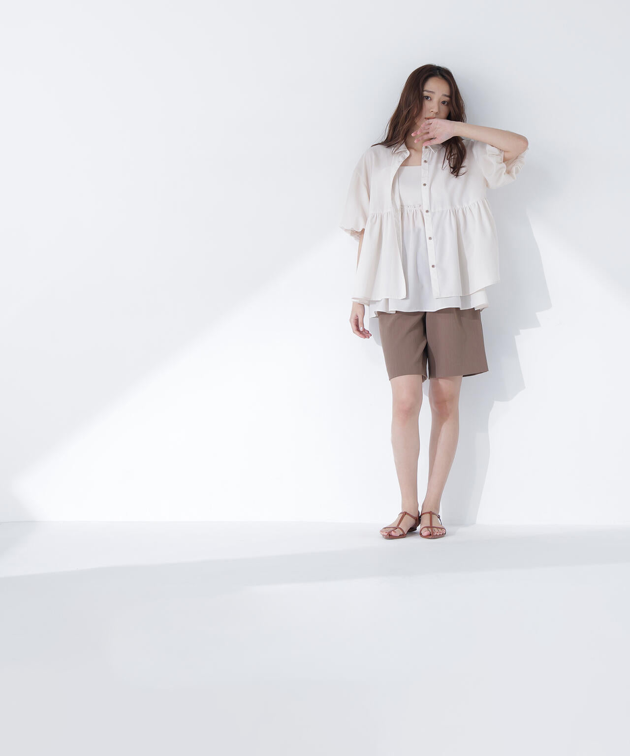 165.5cm 着用サイズ:FR