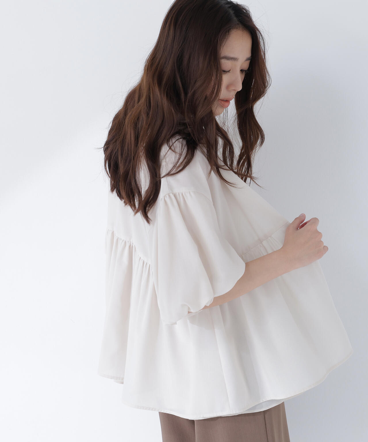 165.5cm 着用サイズ:FR