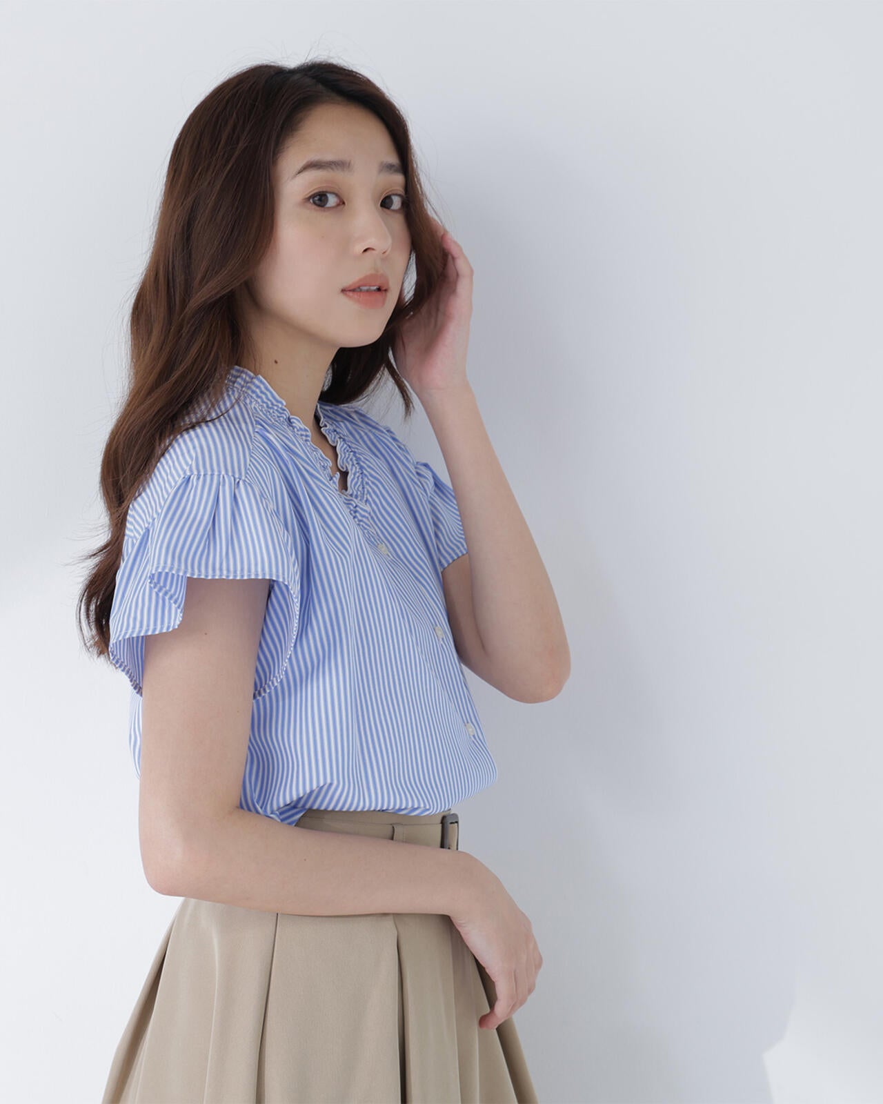165.5cm 着用サイズ:FR